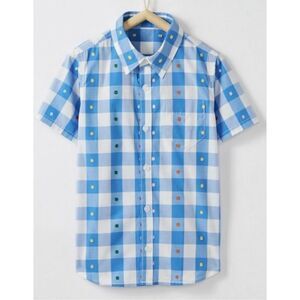 Hanna Andersson Celebrate Spring Woven Button-down Shirt $52